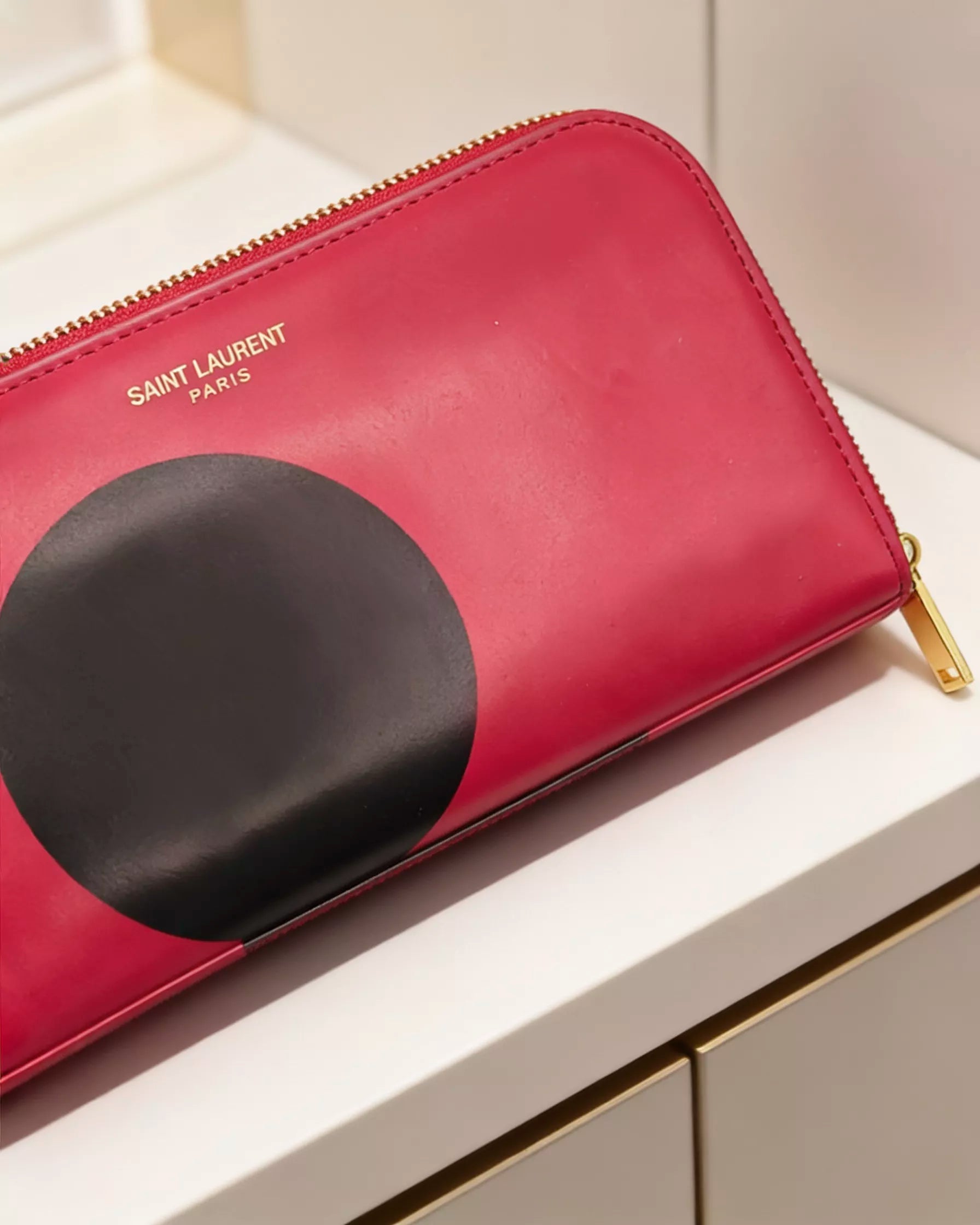 Portafogli Zippy Pois - Saint Laurent