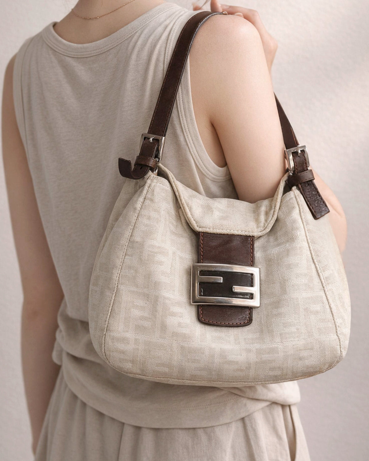 Borsa FENDI - Mama double flap