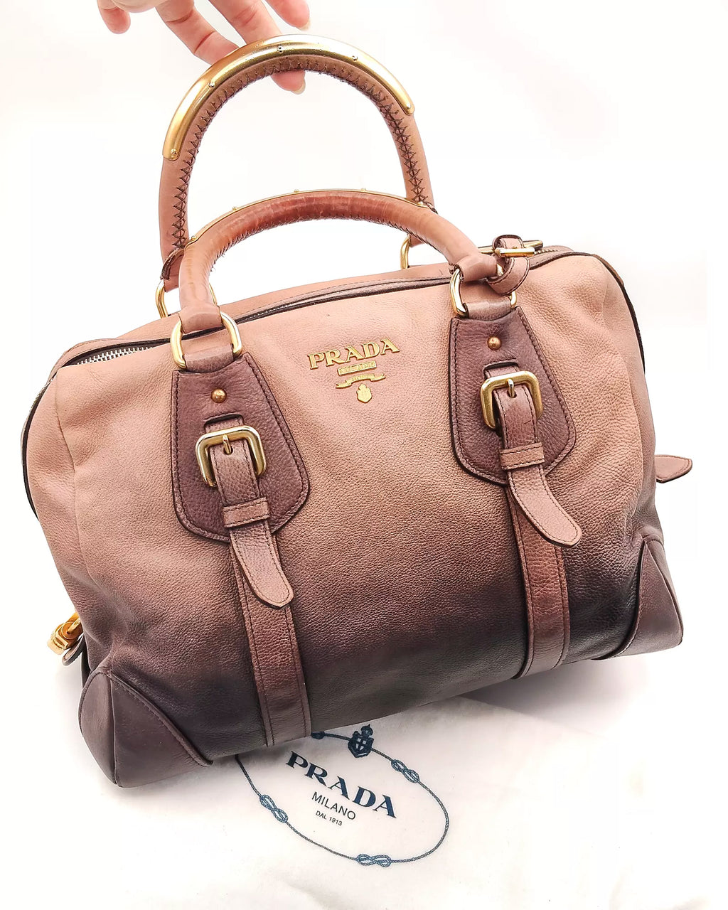 Borsa PRADA - Bowling Deerskin