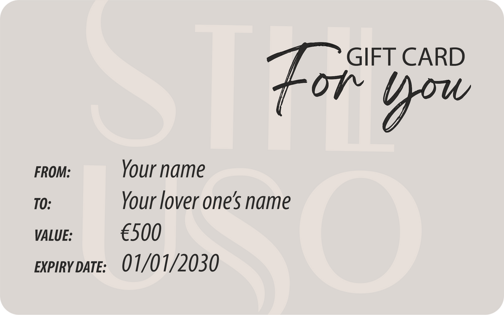 Gift card Stiluso