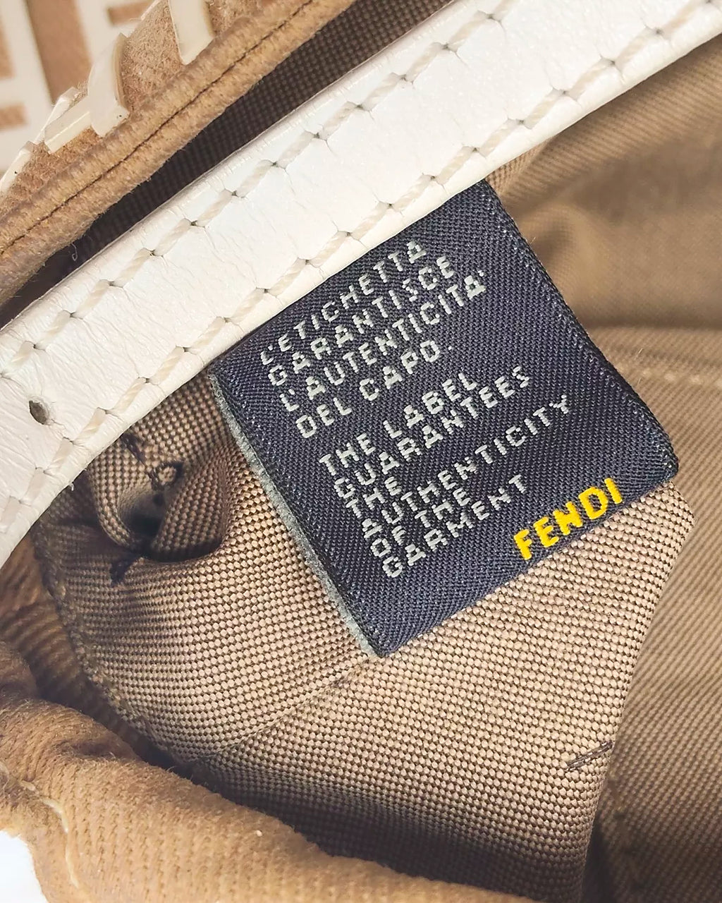 Mini Baguette Ltd. Re-edition FF FENDI