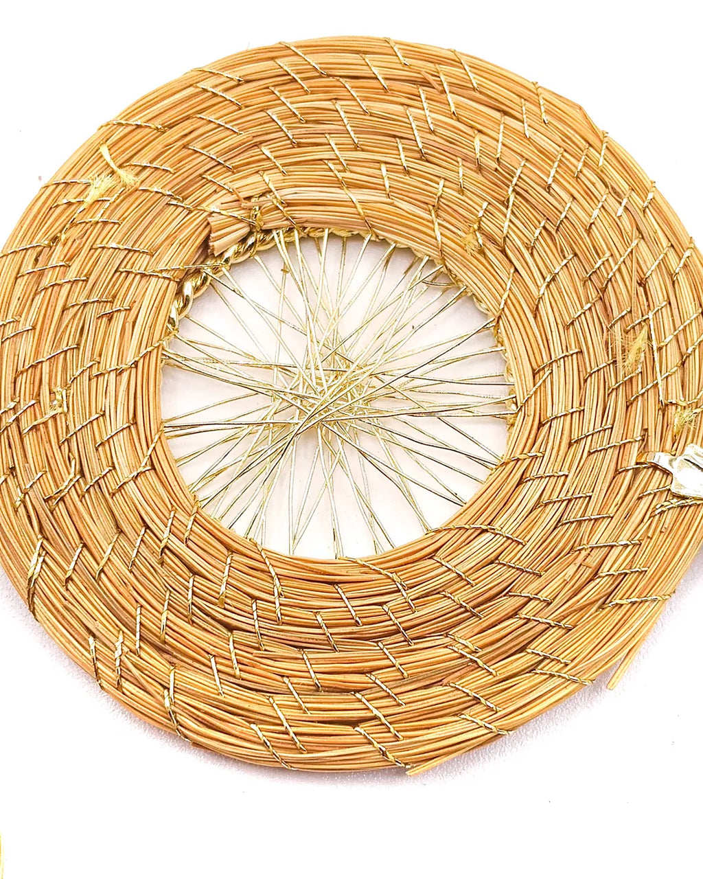 Orecchini in Capim Dourado - oro vegetale