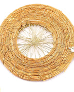 Orecchini in Capim Dourado - oro vegetale