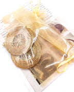 Orecchini in Capim Dourado - oro vegetale