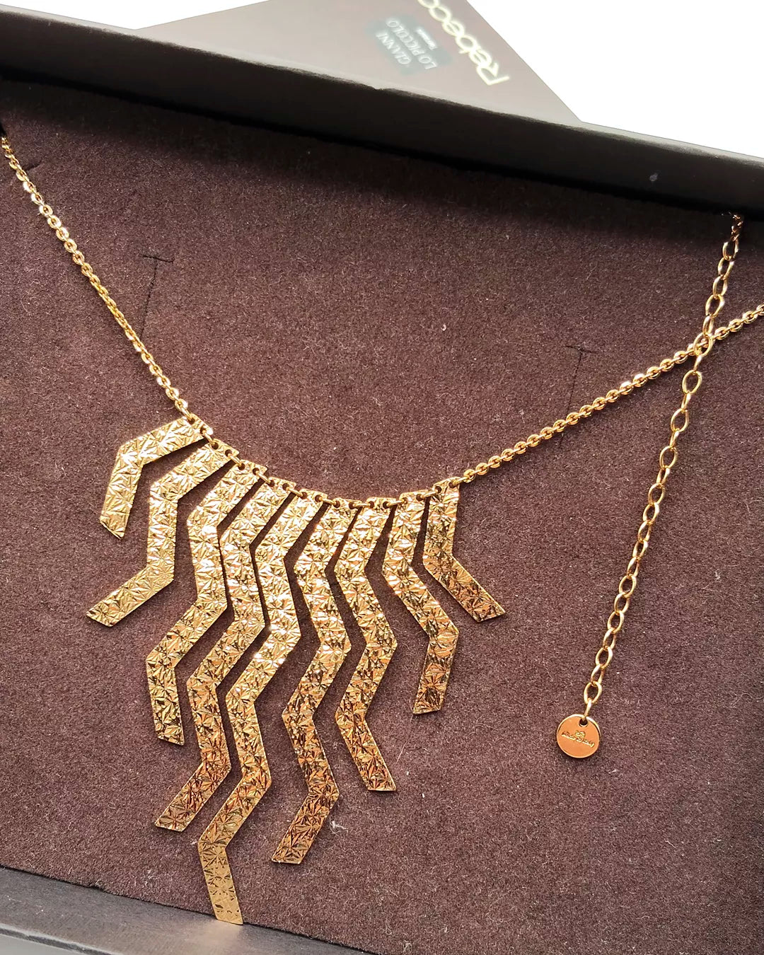 Collana Skyline Rebecca placata oro