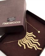 Collana Skyline Rebecca placata oro