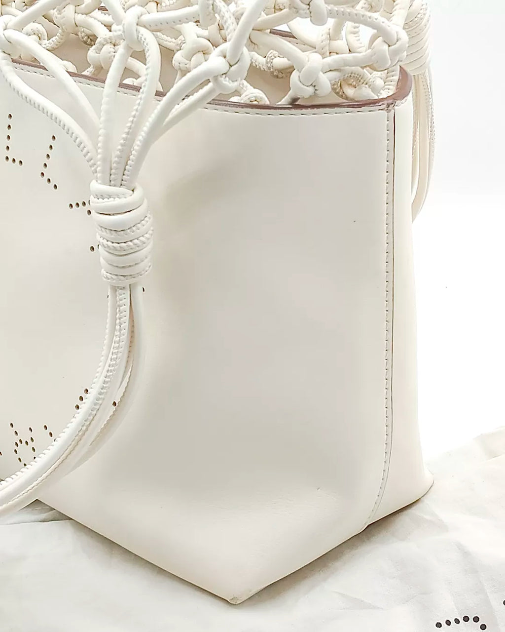 Bucket LogoTote Knotted Traforata&nbsp; Stella McCartney