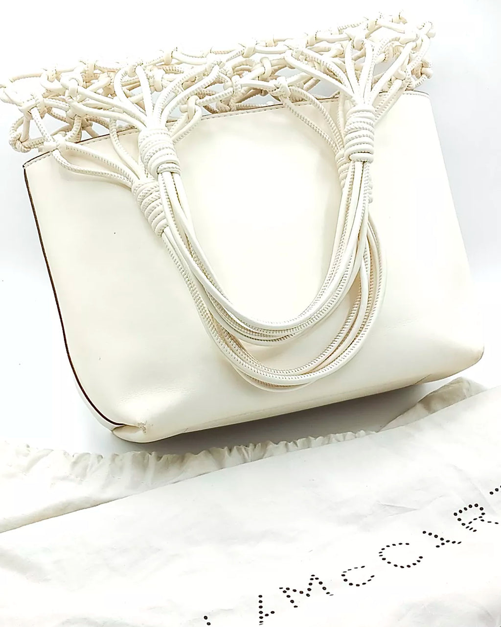 Bucket LogoTote Knotted Traforata&nbsp; Stella McCartney