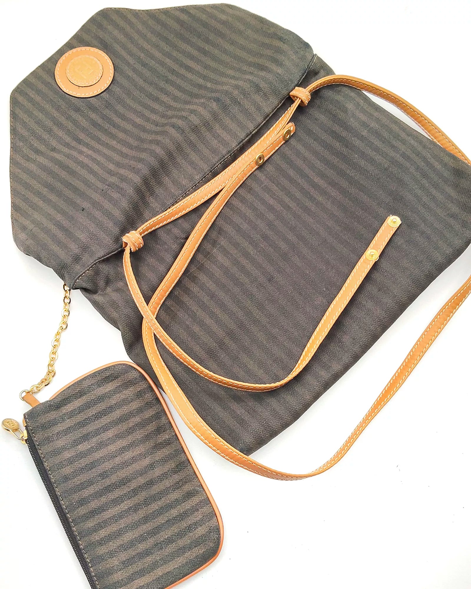 Pochette Envelope Pequin Fendi