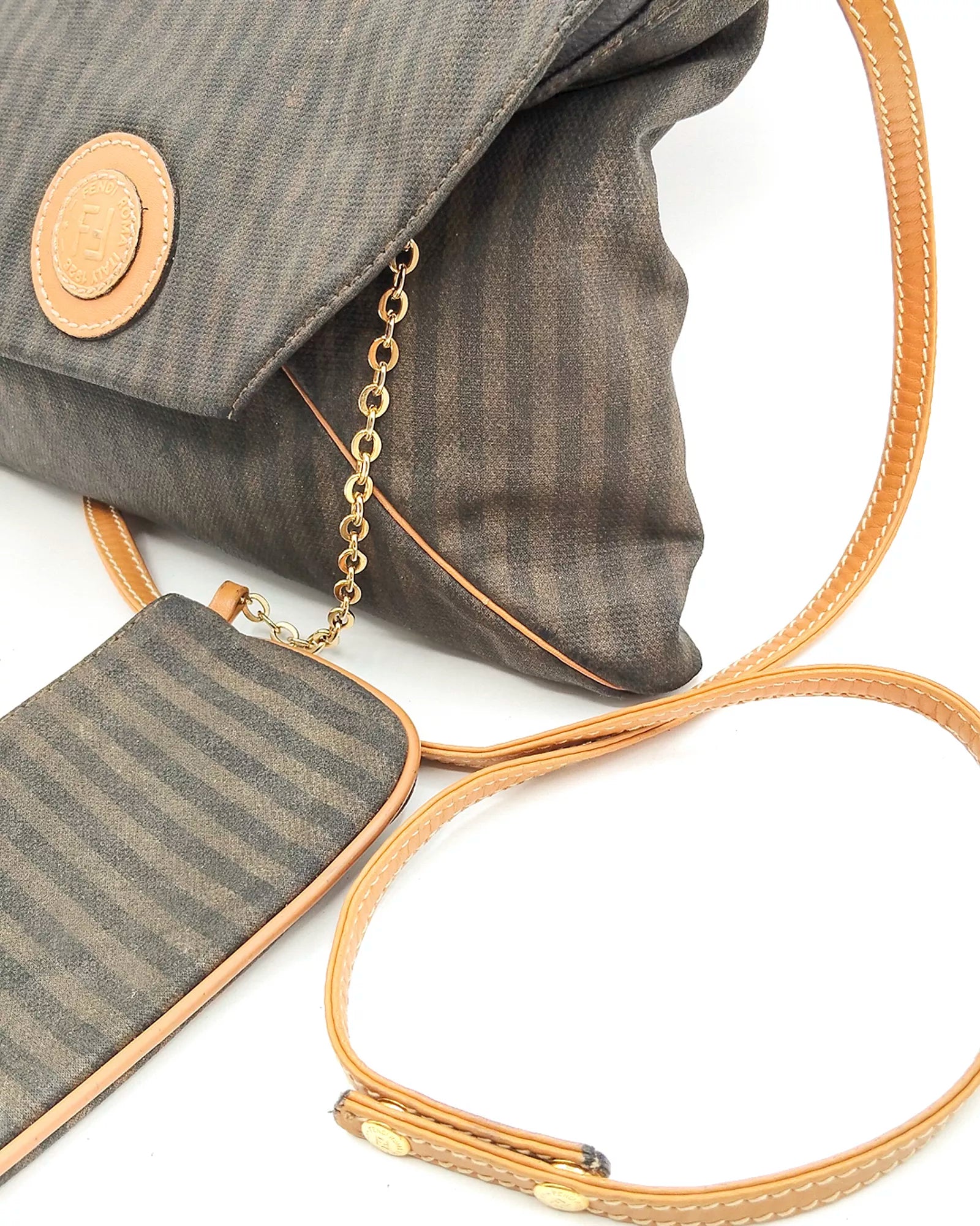 Pochette Envelope Pequin Fendi