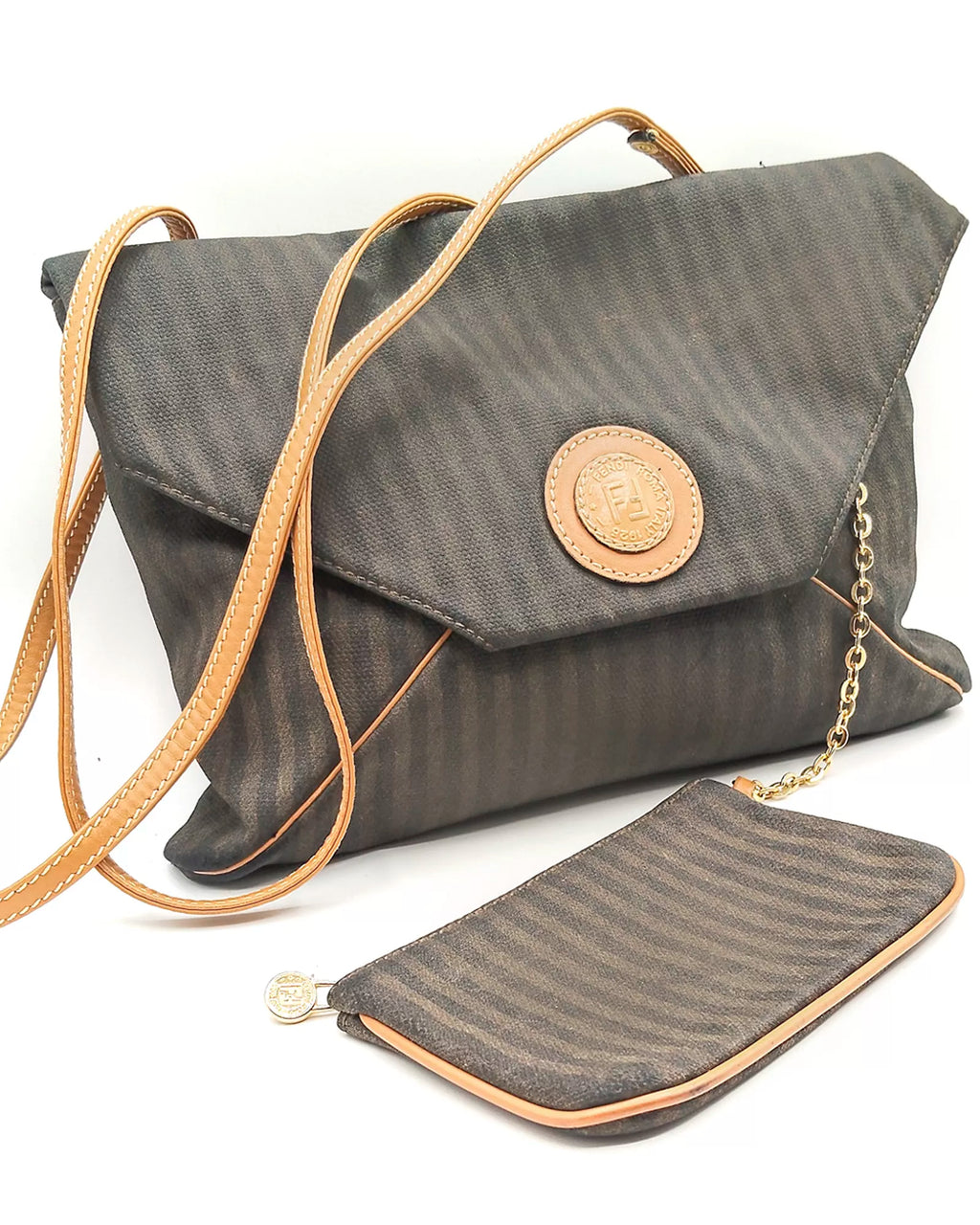 Pochette Envelope Pequin Fendi