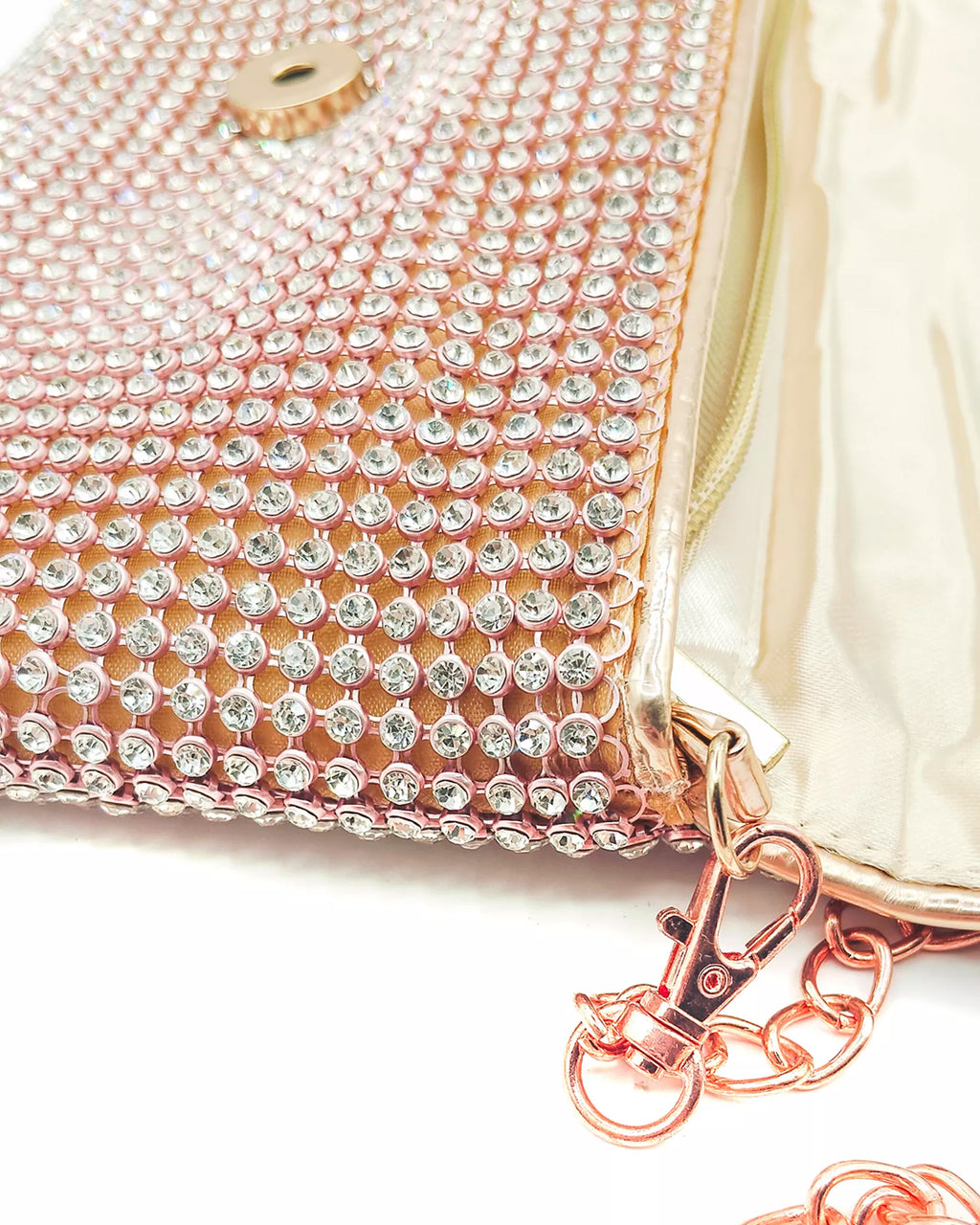 Pochette/ Clutch strass elegante da cerimonia