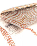 Pochette/ Clutch strass elegante da cerimonia
