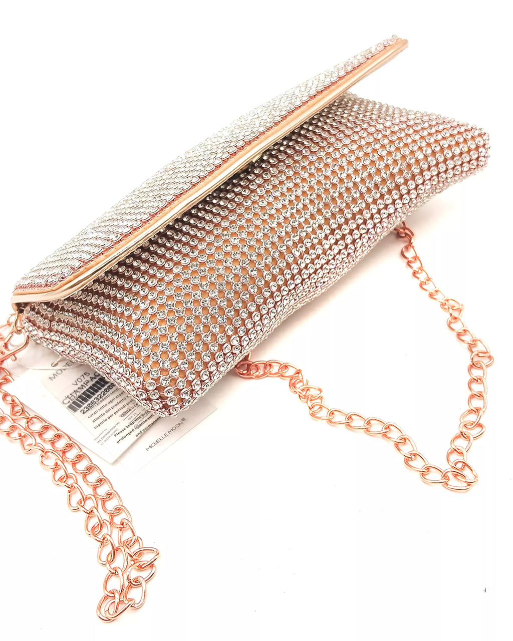 Pochette/ Clutch strass elegante da cerimonia