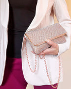 Pochette/ Clutch strass elegante da cerimonia