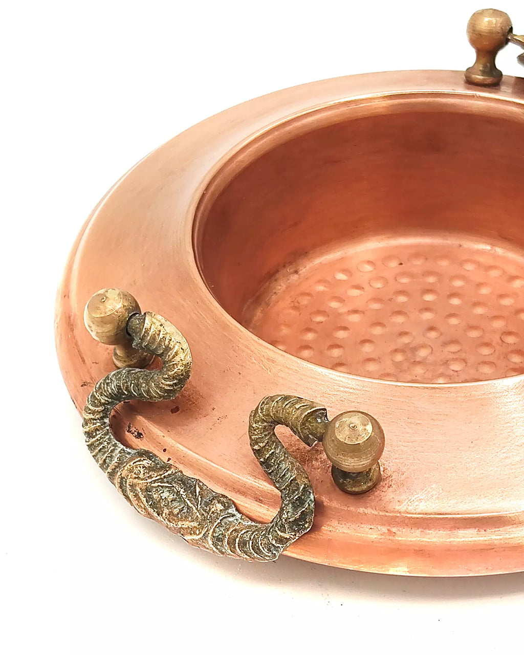 Mini braciere in rame e ottone