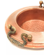 Mini braciere in rame e ottone