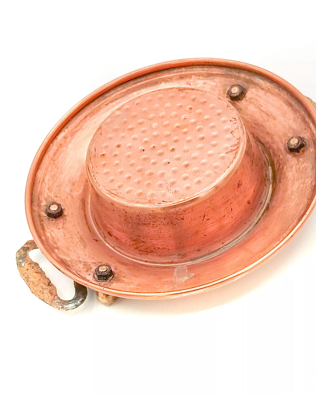 Mini braciere in rame e ottone