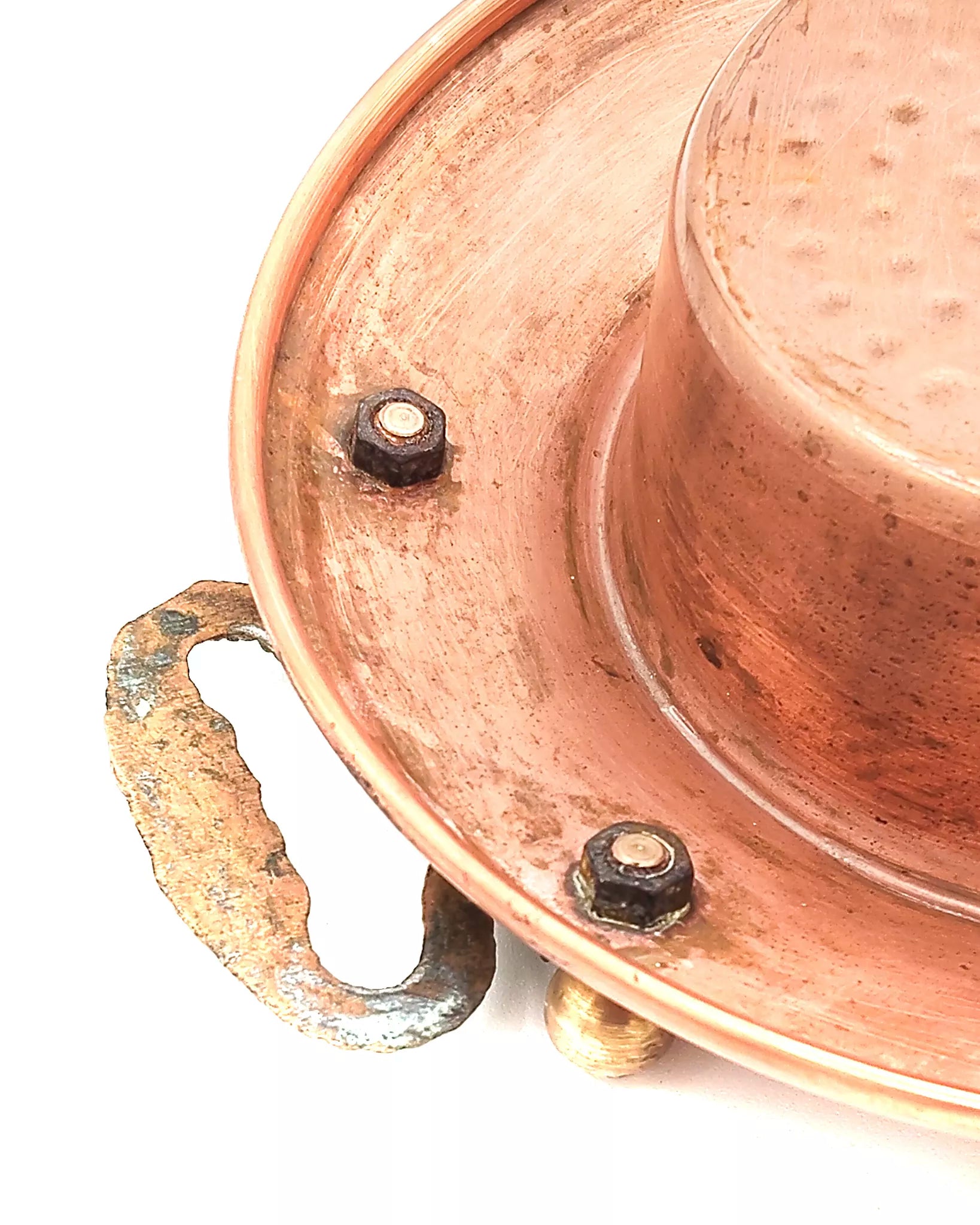Mini braciere in rame e ottone