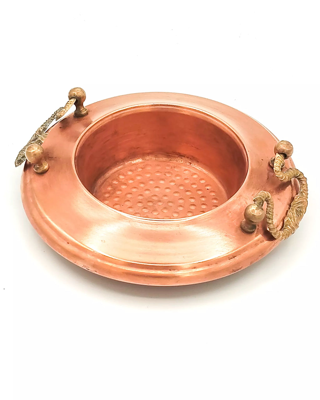 Mini braciere in rame e ottone