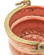 Vasetto in rame e ottone