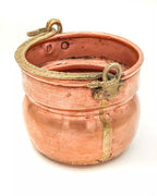 Vasetto in rame e ottone