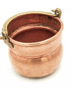 Vasetto in rame e ottone