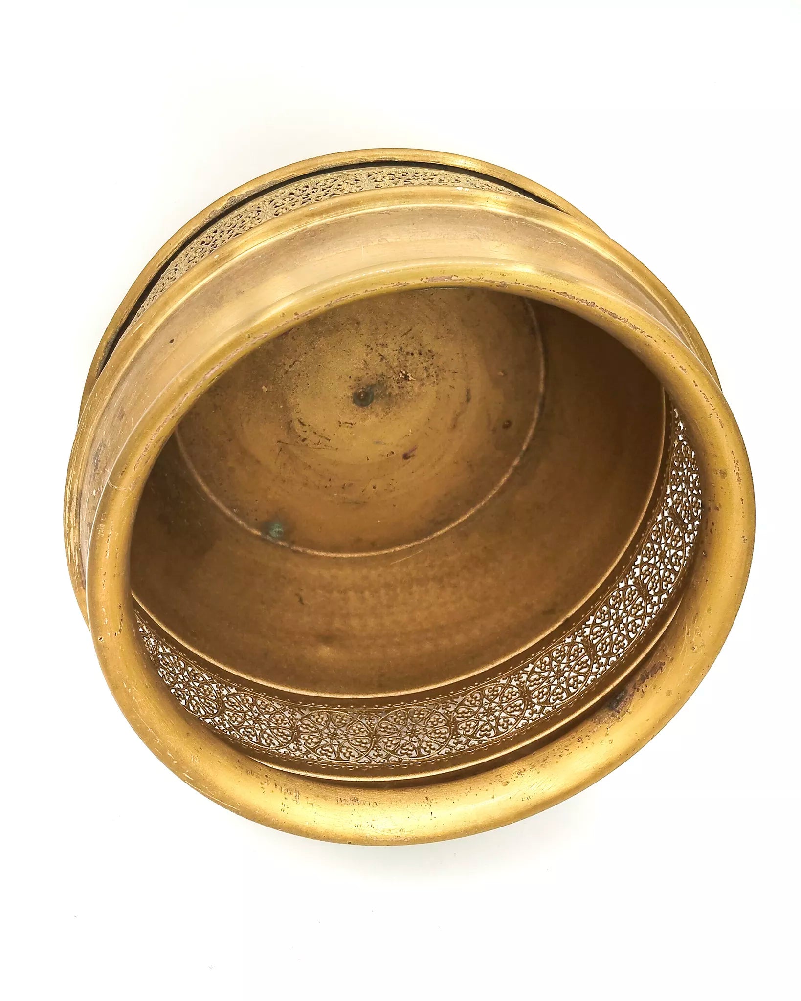 Vaso Porta piante ottone - Harmonie Arredamenti