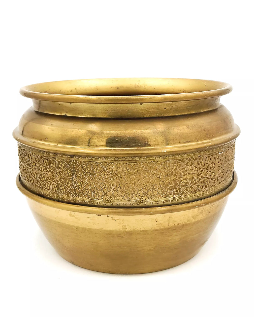Vaso Porta piante ottone - Harmonie Arredamenti