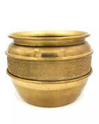 Vaso Porta piante ottone - Harmonie Arredamenti