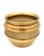 Vaso Porta piante ottone - Harmonie Arredamenti