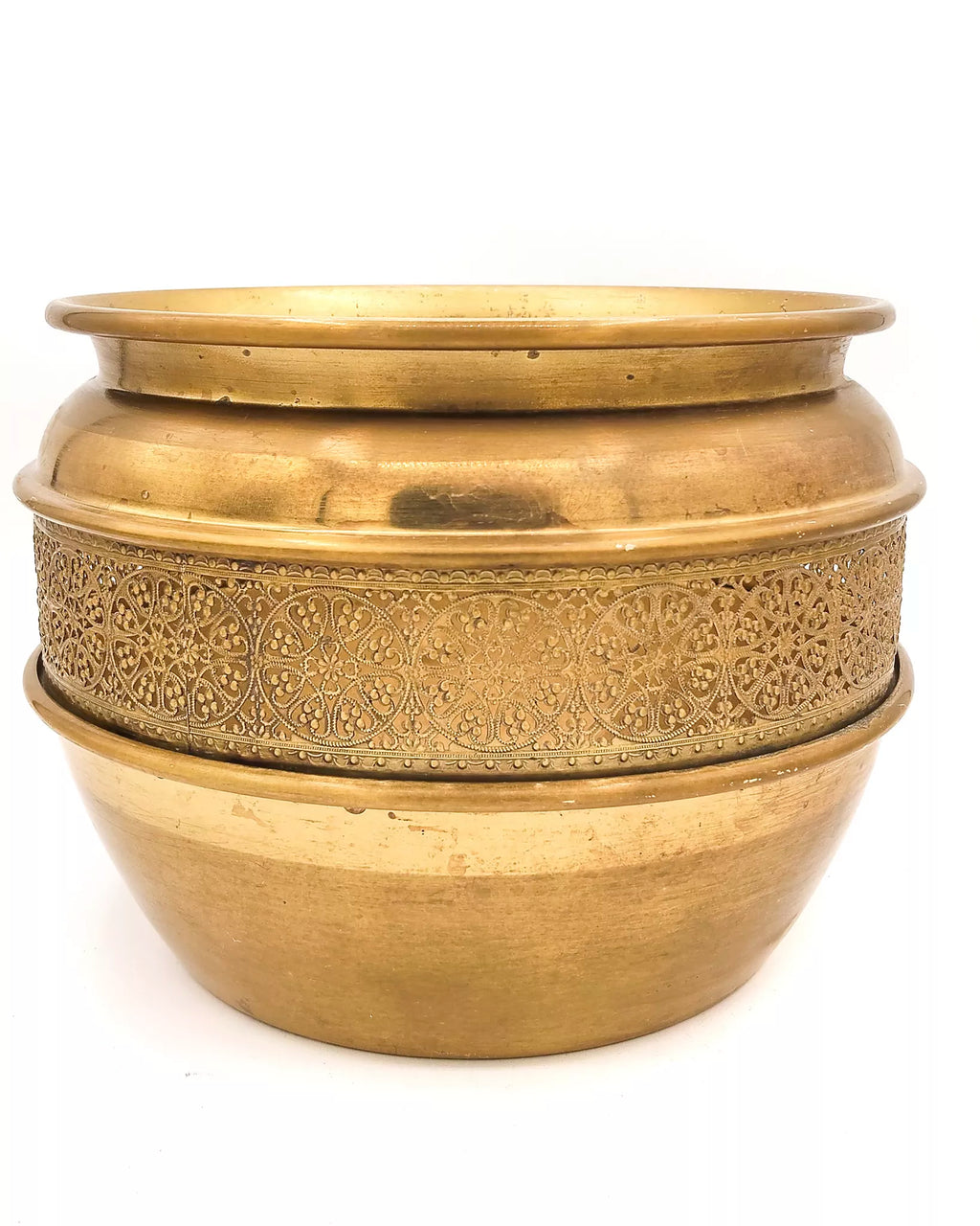 Vaso Porta piante ottone - Harmonie Arredamenti