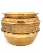 Vaso Porta piante ottone - Harmonie Arredamenti