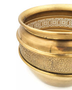 Vaso Porta piante ottone - Harmonie Arredamenti