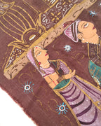 Tessuto dipinto a mano Batik