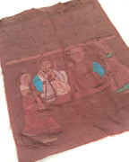 Tessuto dipinto a mano Batik