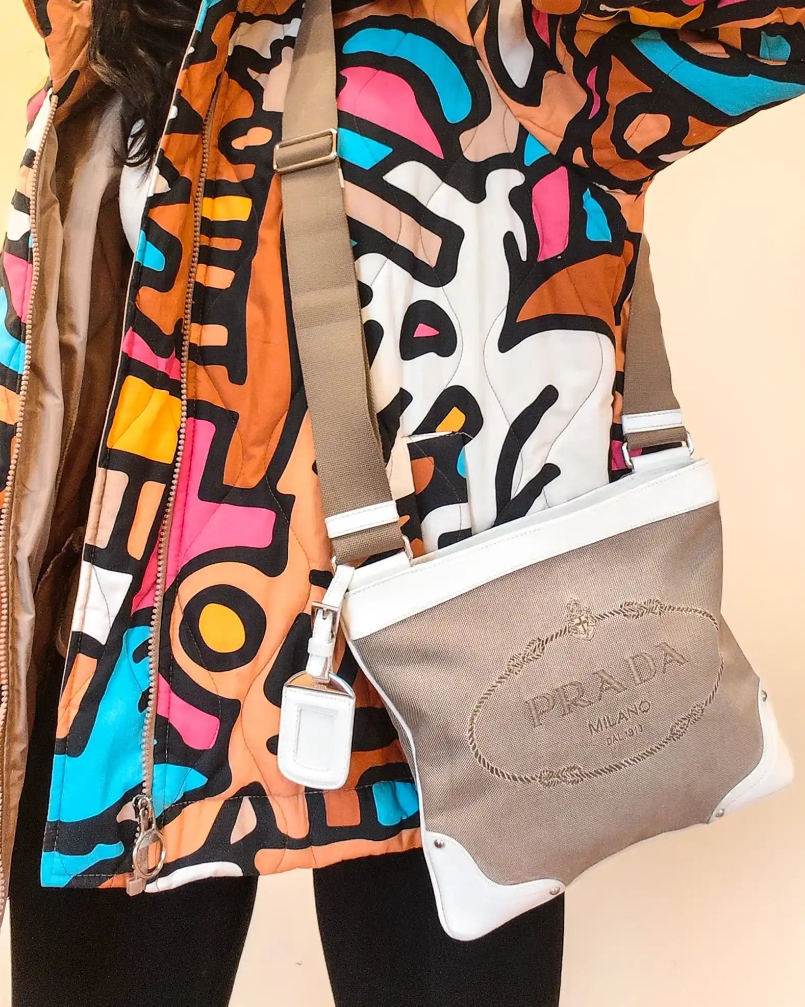 Borsa PRADA Crossbody Messenger Cloth