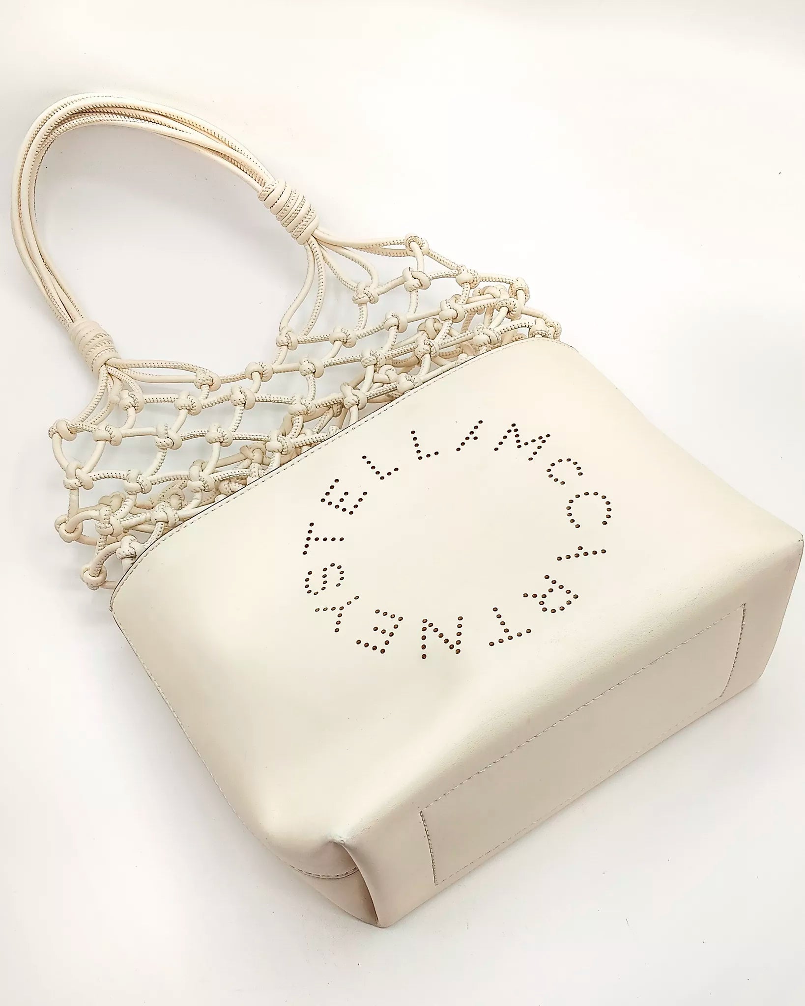 Bucket LogoTote Knotted Traforata&nbsp; Stella McCartney