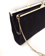 Clutch da cerimonia in camoscio
