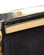 Clutch da cerimonia in camoscio