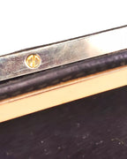 Clutch da cerimonia in camoscio