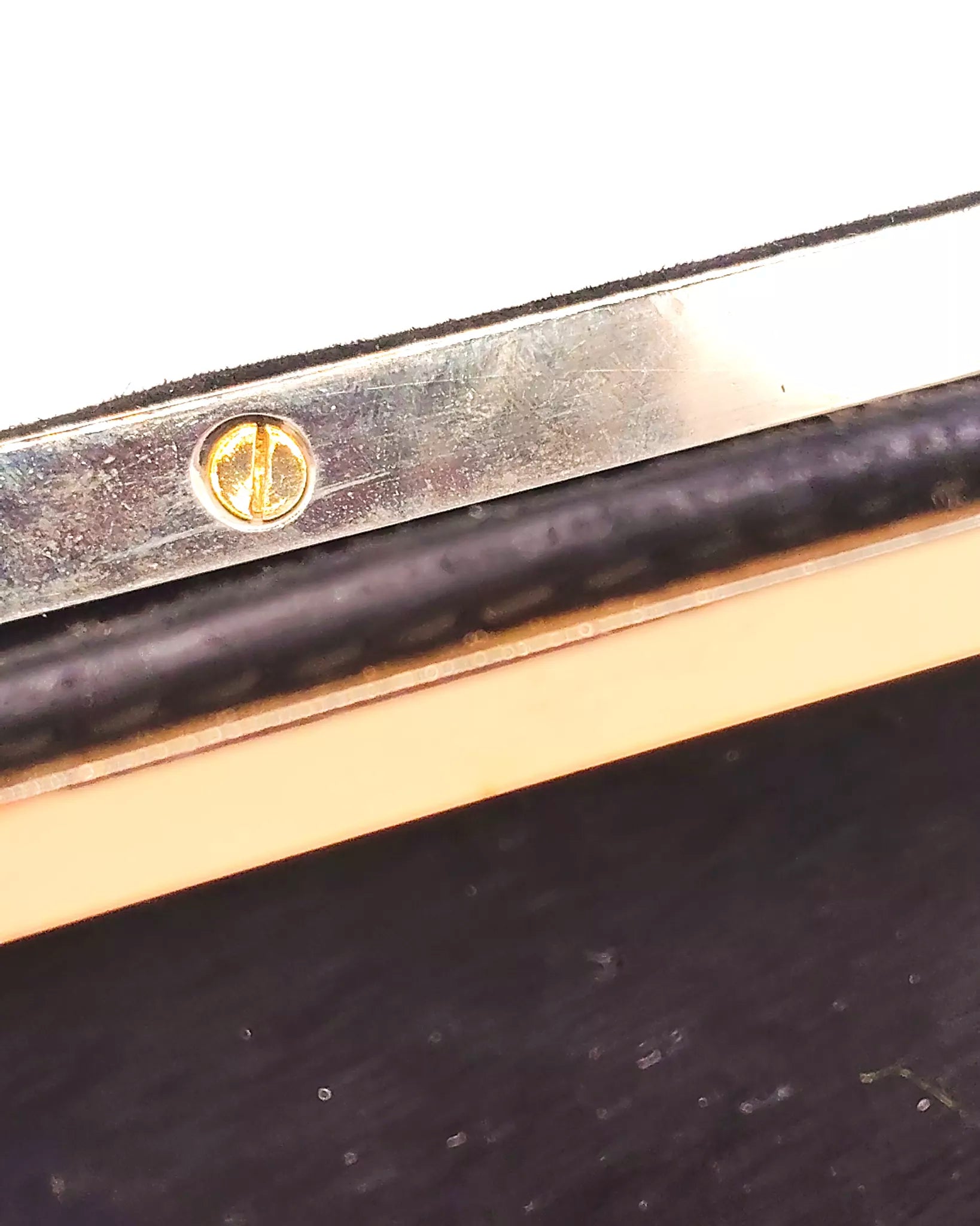 Clutch da cerimonia in camoscio