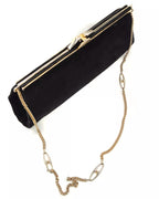 Clutch da cerimonia in camoscio