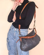 Borsa in pelle Scriptura