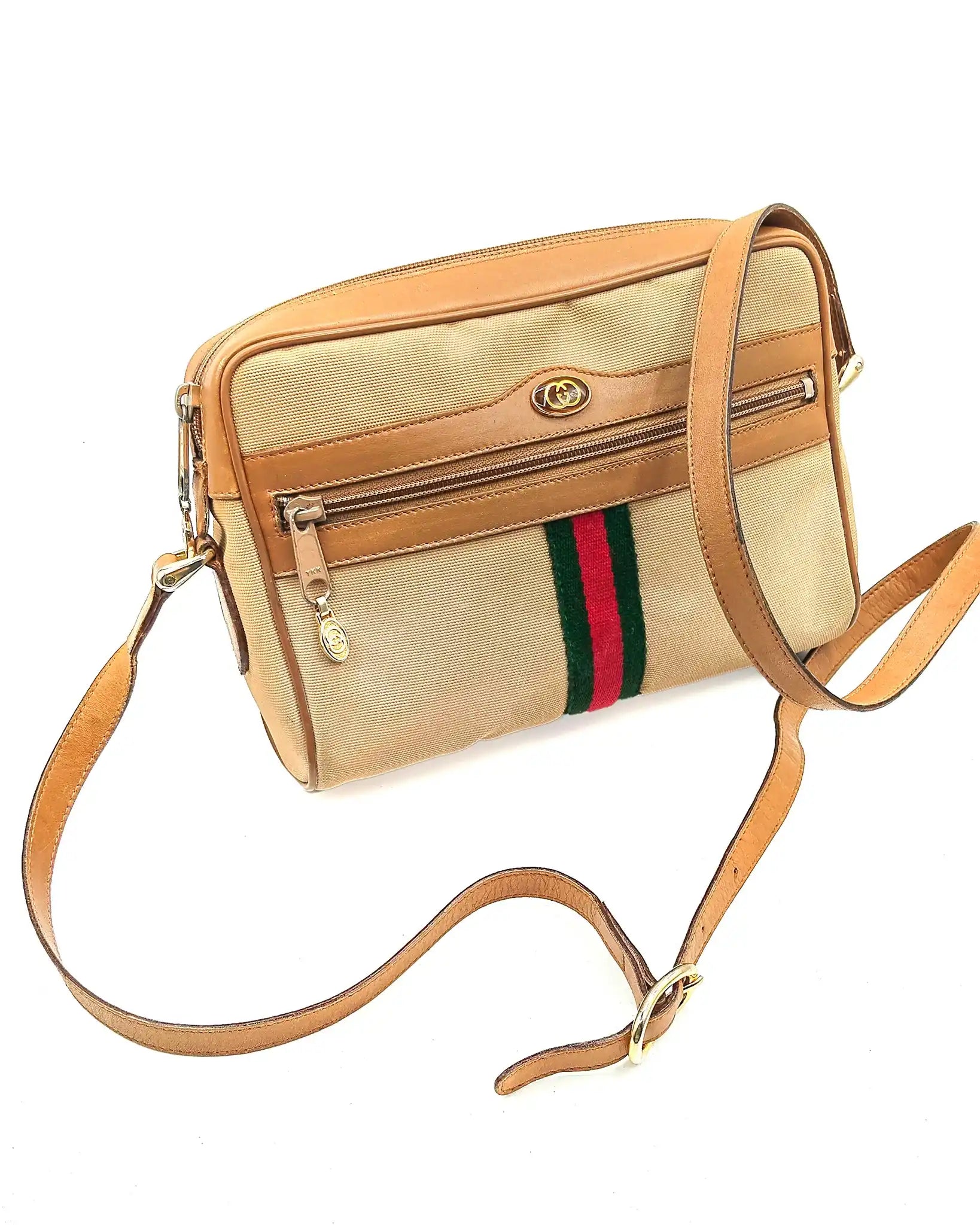 GUCCI Ophidia Web Vintage Camera Bag