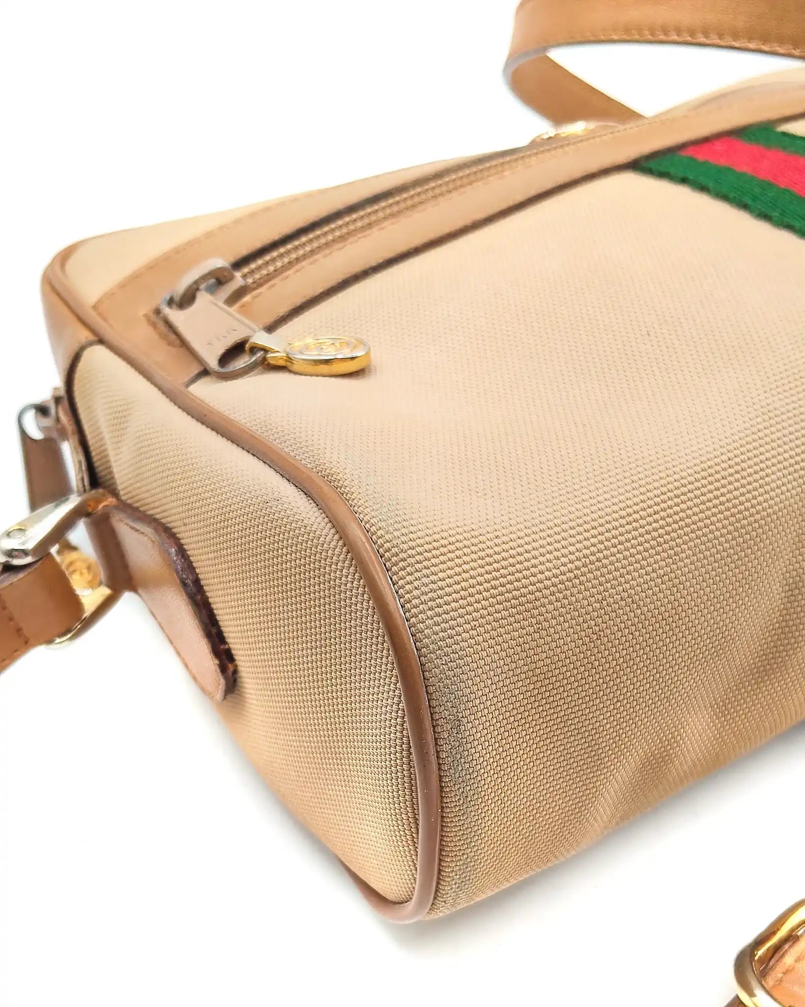GUCCI Ophidia Web Vintage Camera Bag
