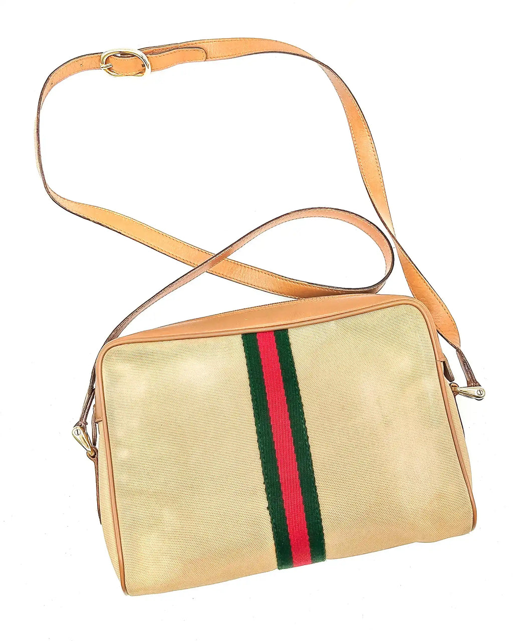 GUCCI Ophidia Web Vintage Camera Bag
