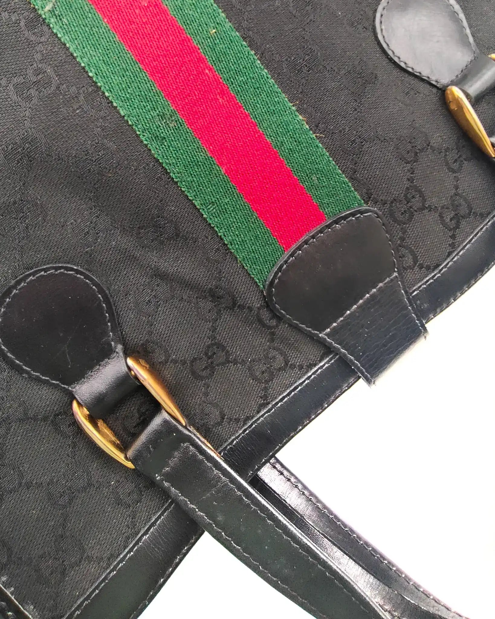 Borsa Tote Web vintage GG GUCCI