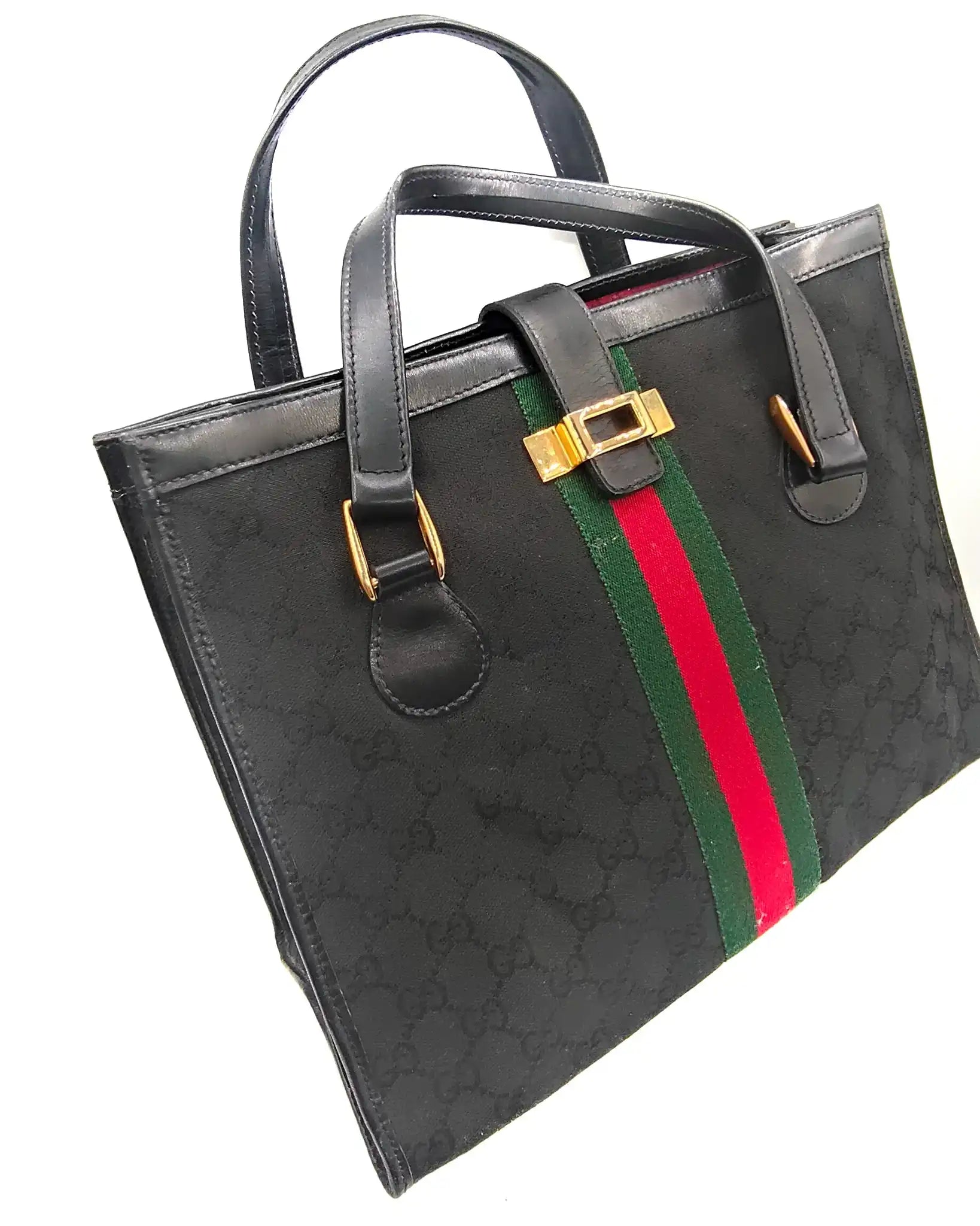 Borsa Tote Web vintage GG GUCCI
