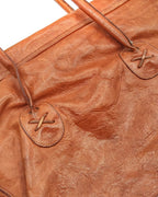 Borsa Maxi Tote in pelle artigianale